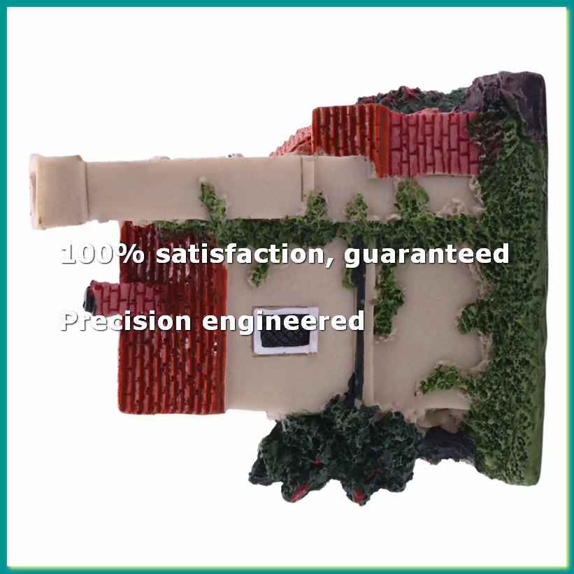 Resin Crafts - Niedliches Mini-Harzhaus Miniaturhaus Feengarten Landschaftsgestaltung Heim-