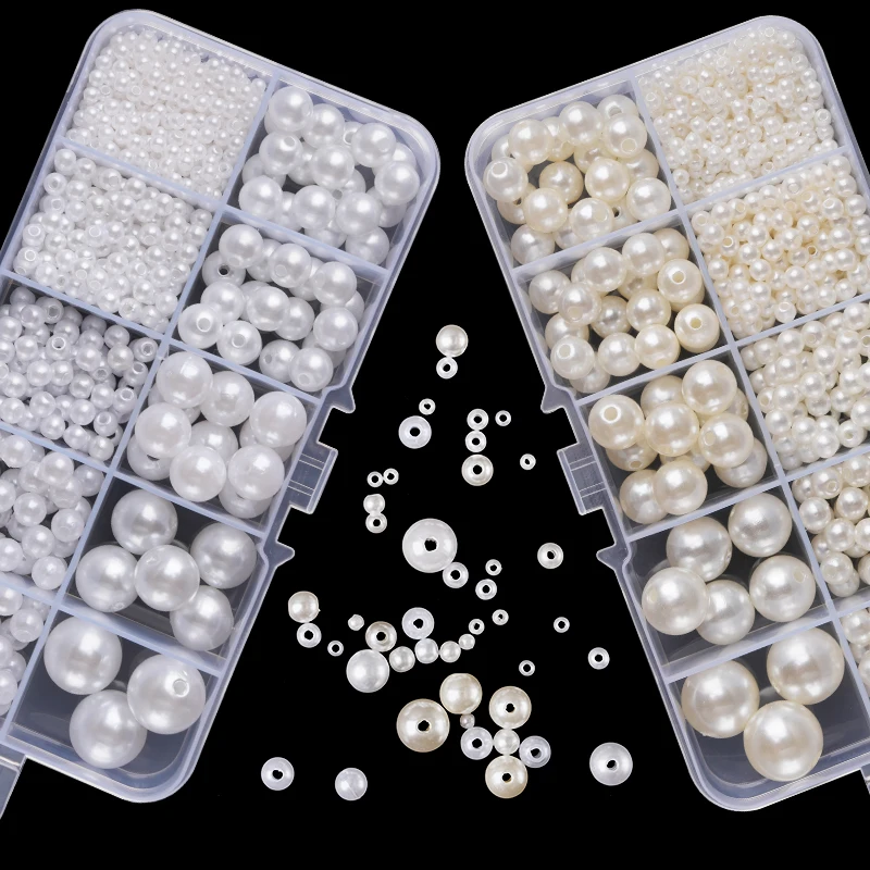 Resin Craft Kit - 800 stücke Künstliche Faux Perle Harz