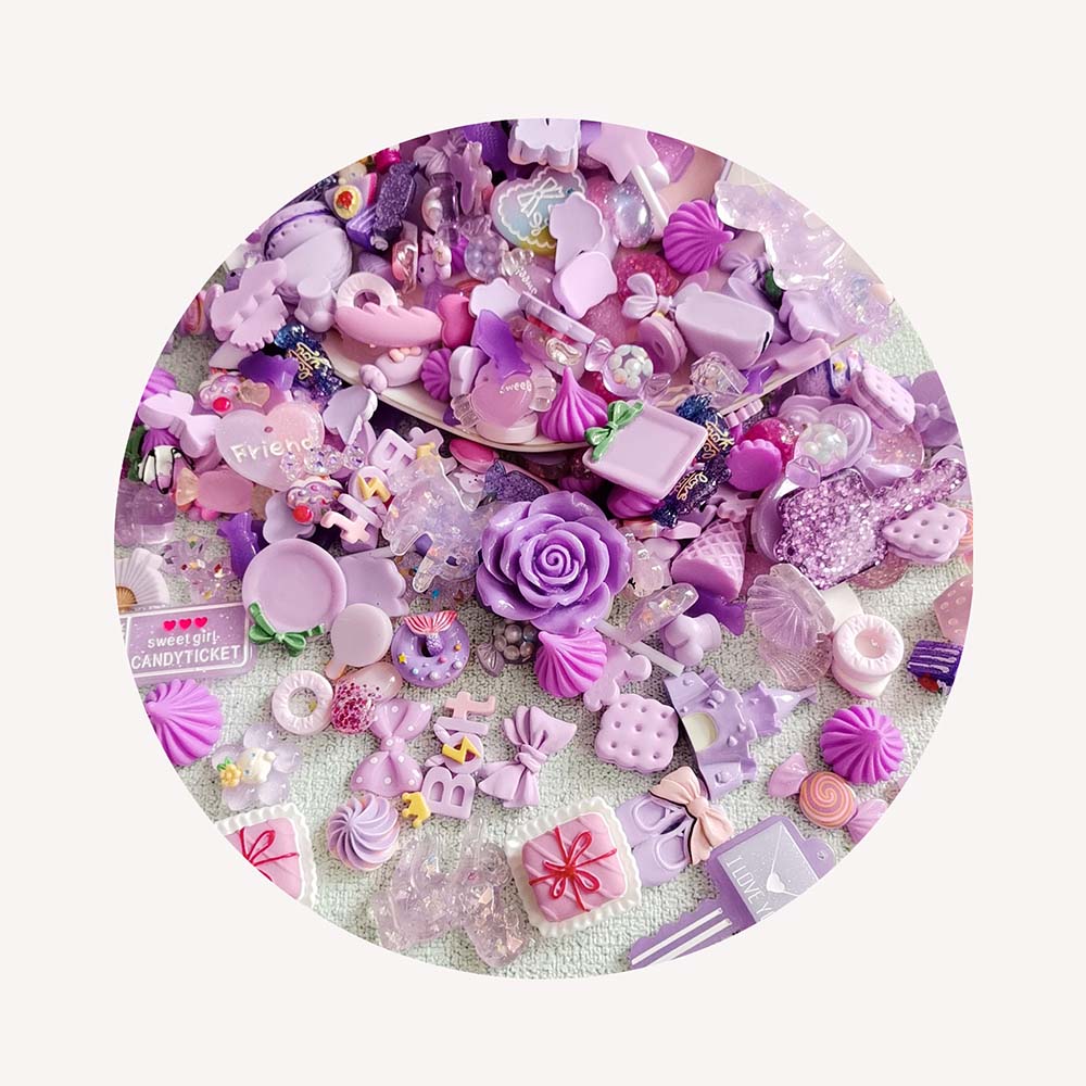 Resin Crafts Diy - DIY-Schmuck, Handy-Dekoration, Bastelzubehör, Schleifen-Accessoires, 1000 Stück,