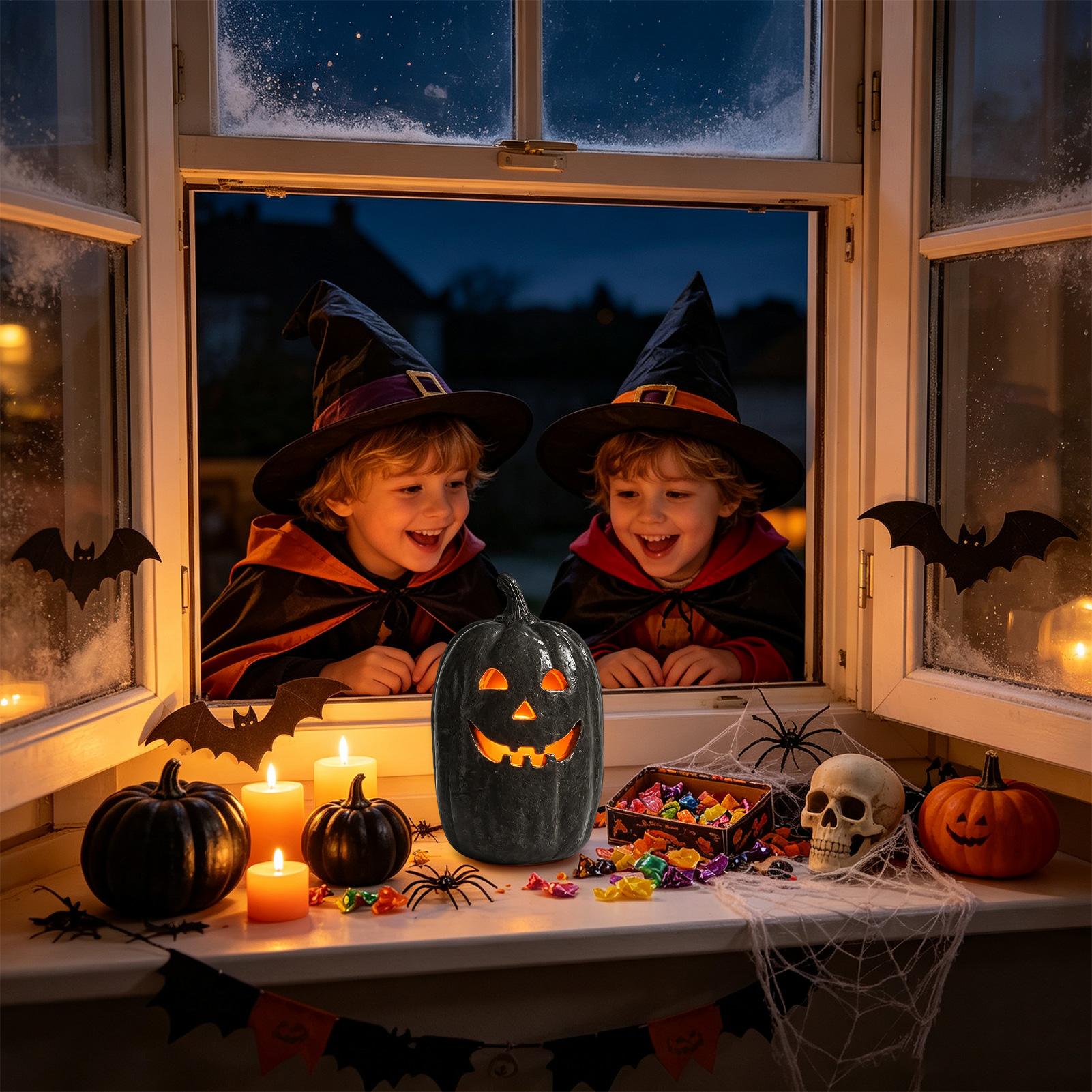 Halloween-Kürbisse aus Kunstha – Resin Crafts Bewertung und Preis