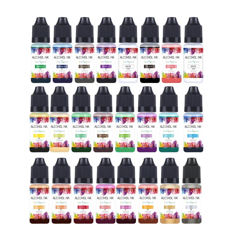 10ml/Flasche 22 Farben Alkohol – Resin Dye Alcohol Bewertung und Preis