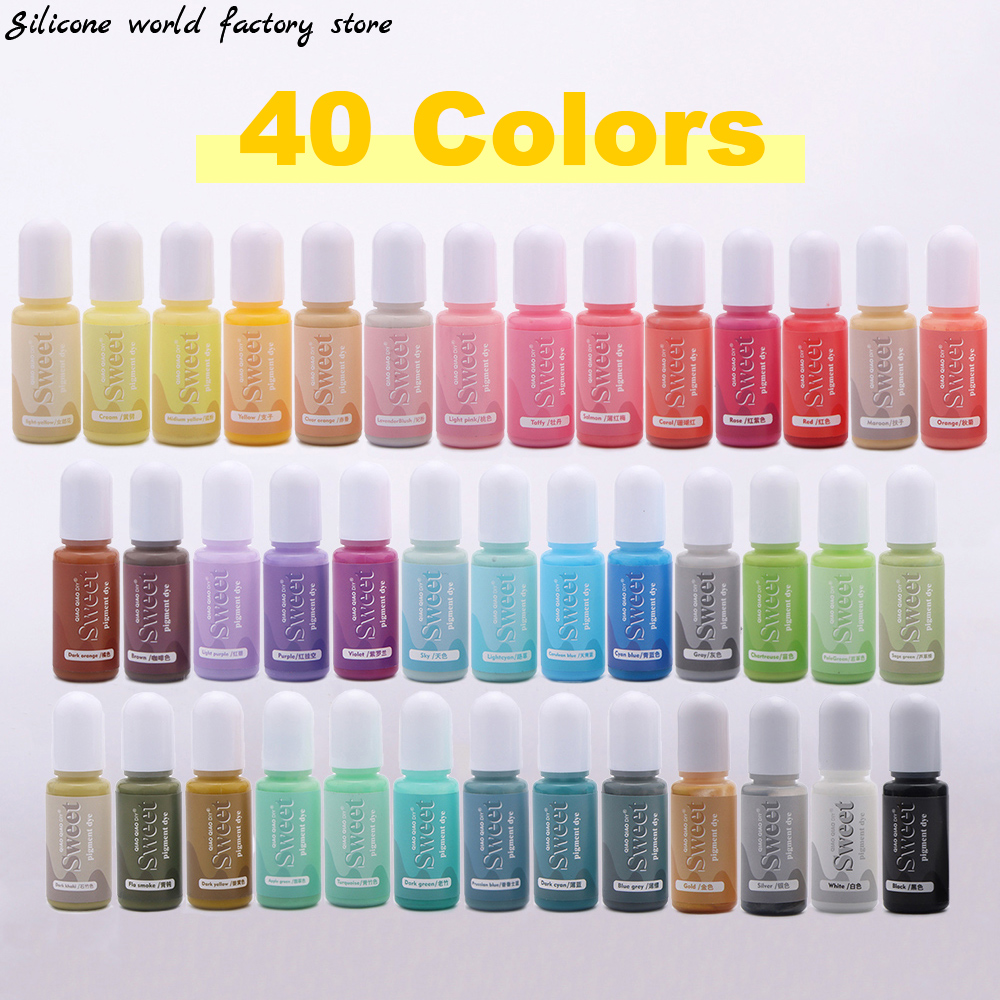 Silicone World 10ML Einfarbige – Resin Dye Alcohol Bewertung und Preis