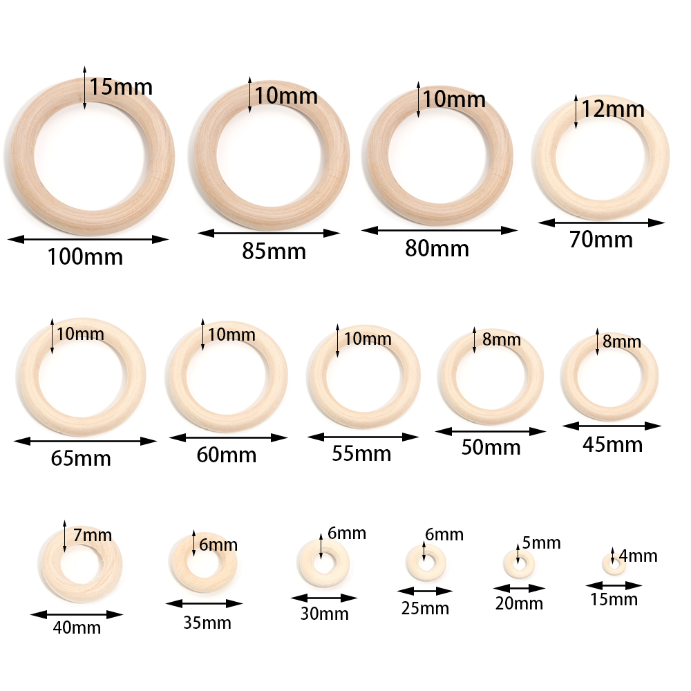 Unvollendete massive Holzringe – Wood Ring Blank Bewertung und Preis