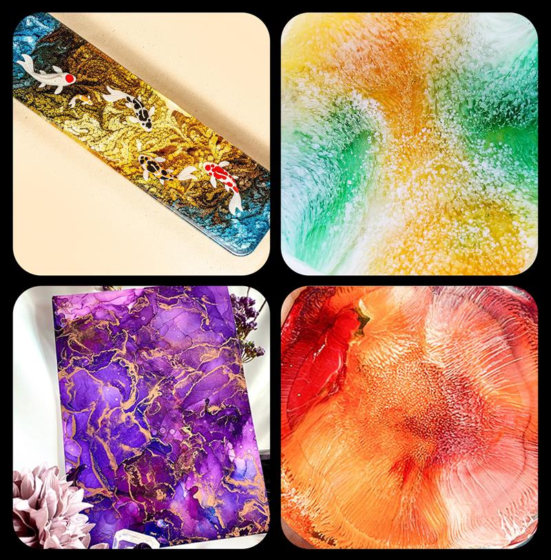 1 Set Kunsttinte Alkohol Epoxi – Resin Dye Alcohol Bewertung und Preis