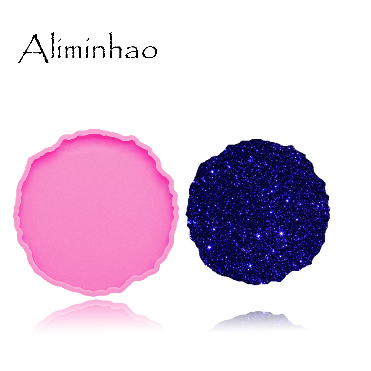 DY0278 Shiny Hochwertige runde – Geode Mold Silicone Bewertung und Preis
