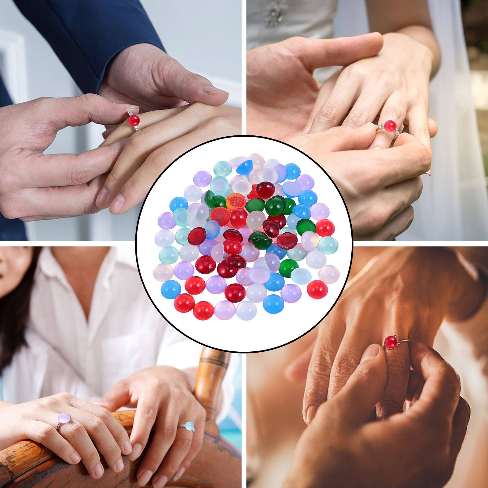 100 Stück Hochwertiges Imitat- – Resin Crafts Diy Bewertung und Preis