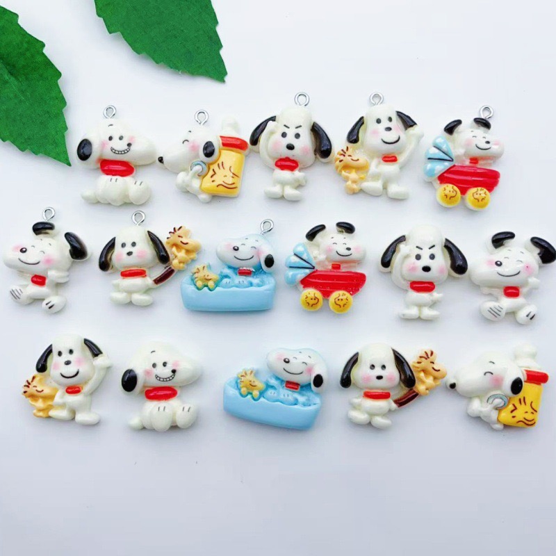12 Stück Cartoon-Hunde-Anhänge – Resin Craft Projects Bewertung und Preis