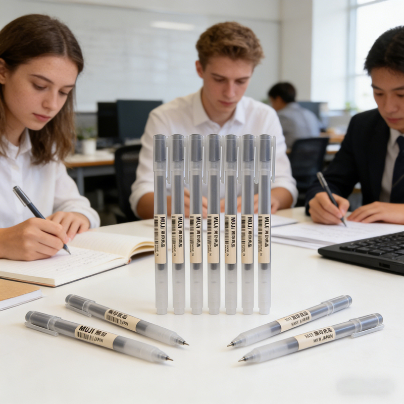 6/8 Stück MUJI-Stil Gelschreib – Muji Stationery Gel Pen Bewertung und Preis