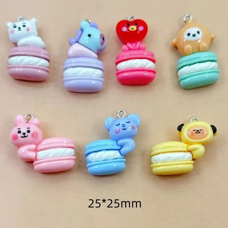10 Stück gemischte Cartoon-Har – Resin Craft Material Bewertung und Preis