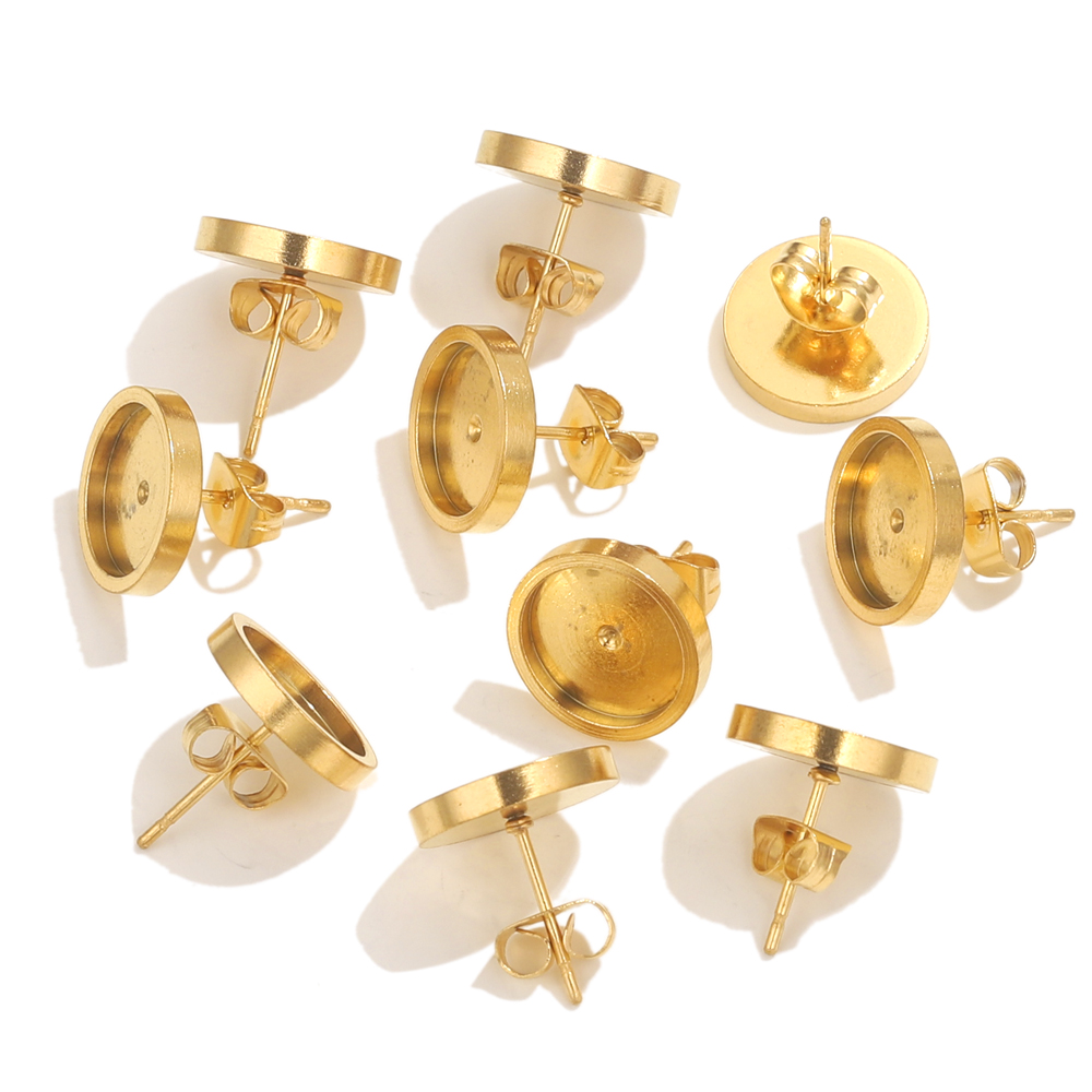 10 Stück Edelstahl Gold Ohrrin – Resin Craft Kit Bewertung und Preis