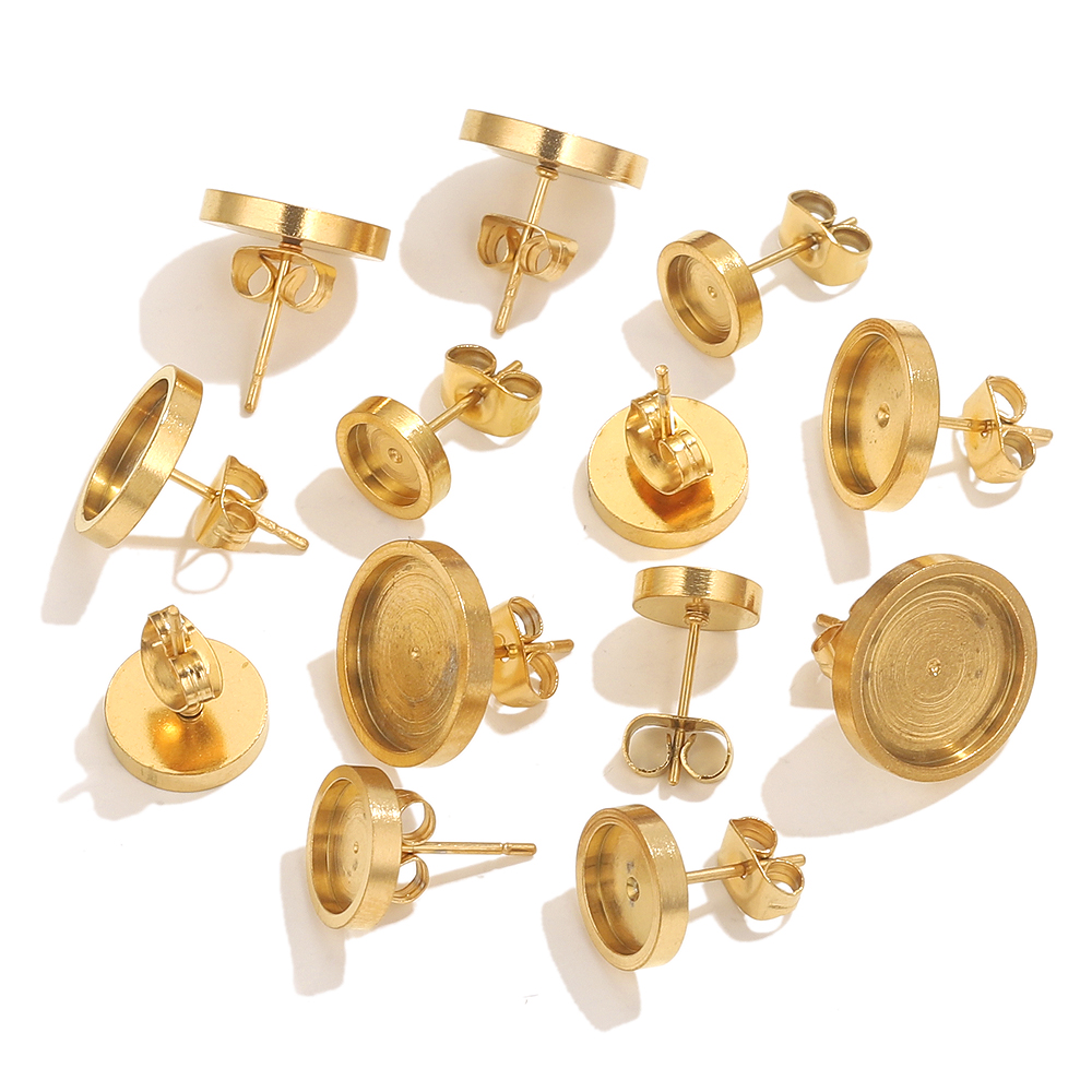 10 Stück Edelstahl Gold Ohrrin – Resin Craft Kit Bewertung und Preis